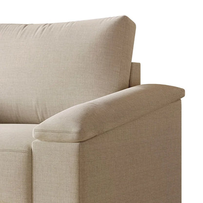 CraftPorch Simple Style Linen Upholstered Loveseat