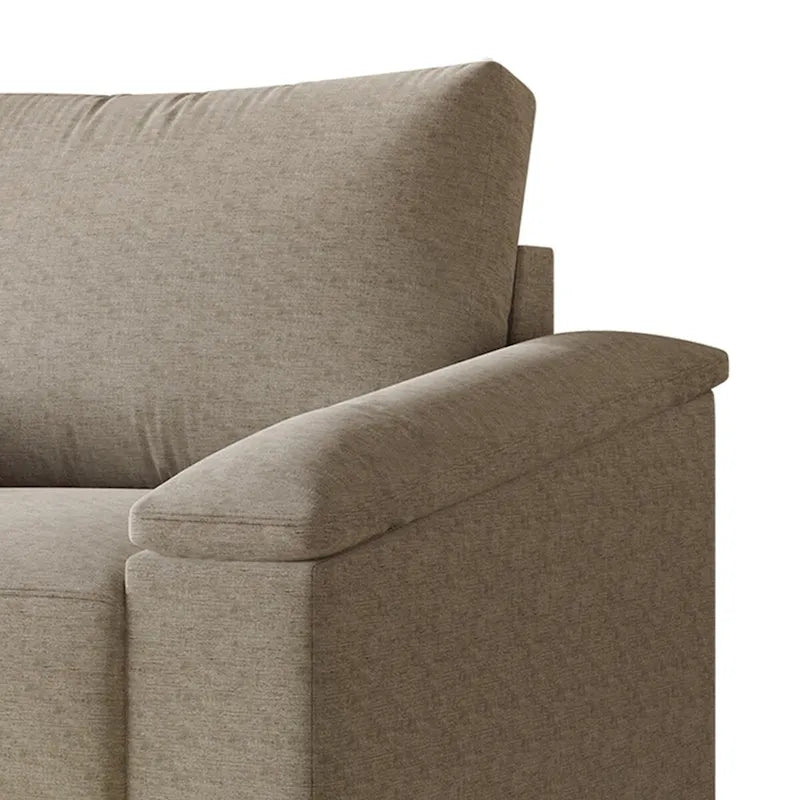 CraftPorch Simple Style Linen Upholstered Loveseat