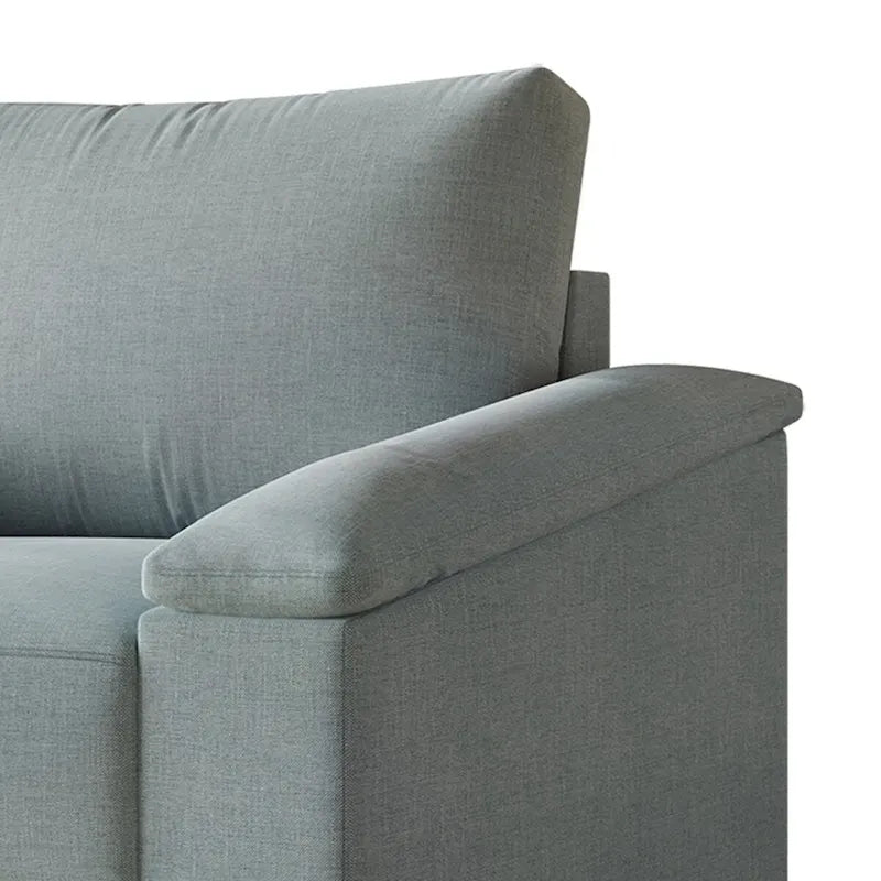 CraftPorch Simple Style Linen Upholstered Loveseat