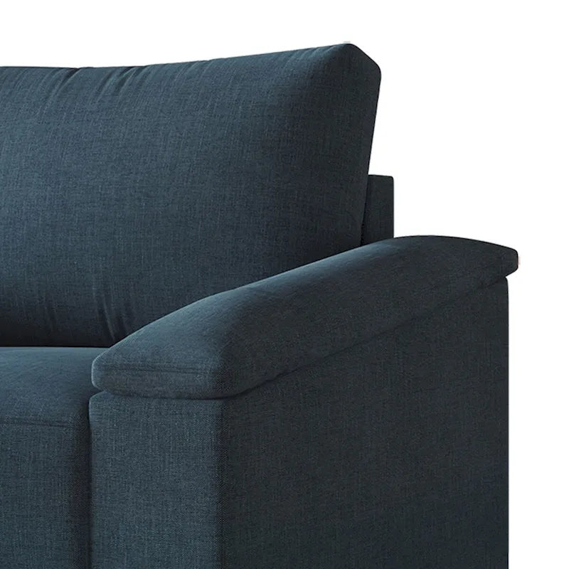 CraftPorch Simple Style Linen Upholstered Loveseat
