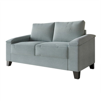 CraftPorch Simple Style Linen Upholstered Loveseat