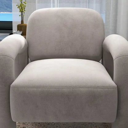 SEYNAR Mid-Century Modern Velvet Upholstered Accent Chair for Living Room