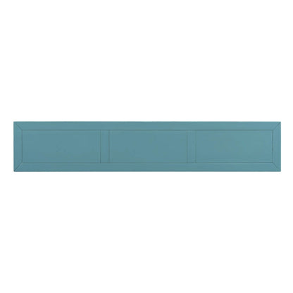 Nestfair Rustic Entryway Console Table with Drawers and Bottom Shelf