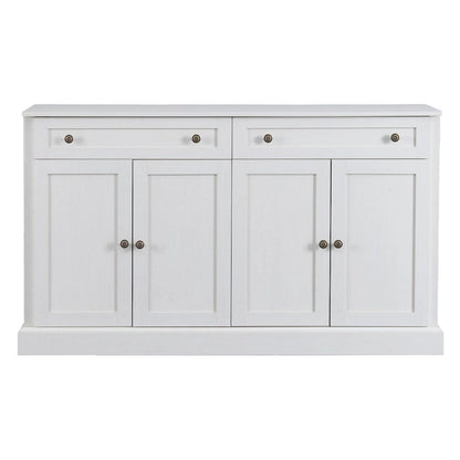 Kitchen Sideboard Buffet Cabinet with 2 Drawers and 4 Doors