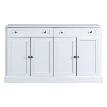 Kitchen Sideboard Buffet Cabinet with 2 Drawers and 4 Doors
