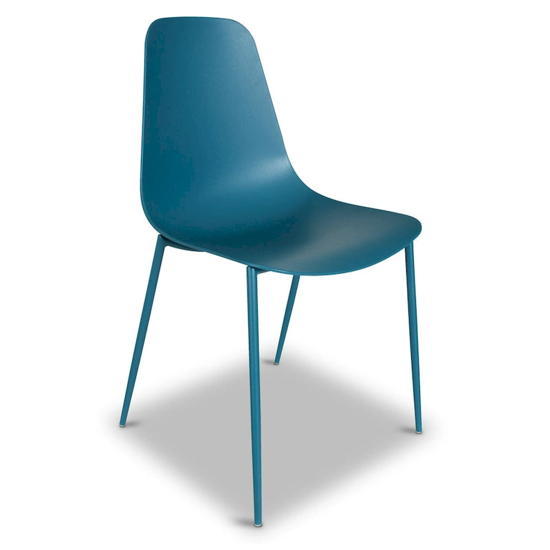Poly & Bark Isla Modern Dining Chairs (Set of 4) - Indoor or Outdoor Use