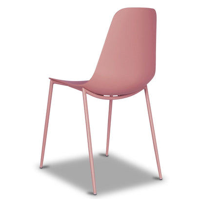 Poly & Bark Isla Modern Dining Chairs (Set of 4) - Indoor or Outdoor Use
