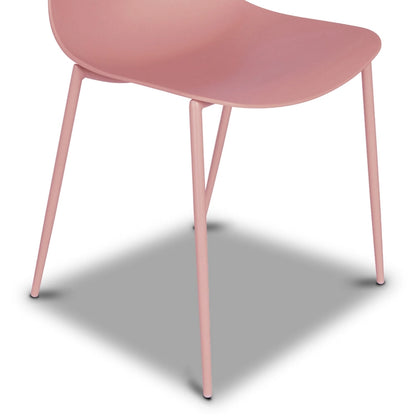 Poly & Bark Isla Modern Dining Chairs (Set of 4) - Indoor or Outdoor Use