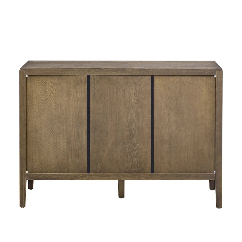 47 Vintage Style Wood Kitchen Accent Buffet Sideboard Cabinet