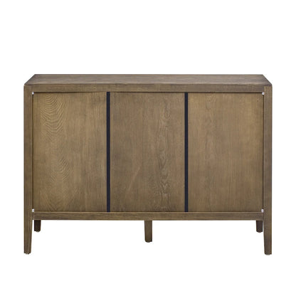 47 Vintage Style Wood Kitchen Accent Buffet Sideboard Cabinet