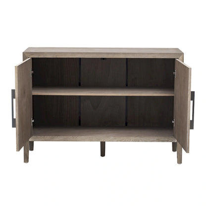 47 Vintage Style Wood Kitchen Accent Buffet Sideboard Cabinet