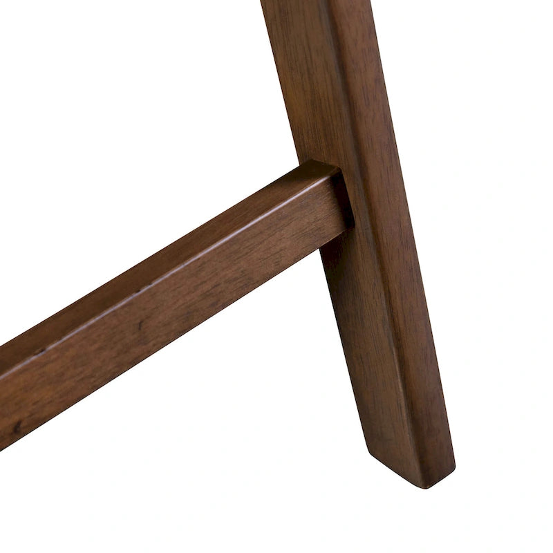 Furniture of America Shaw Mid-century Modern 5-Piece Wood Dining Table Set