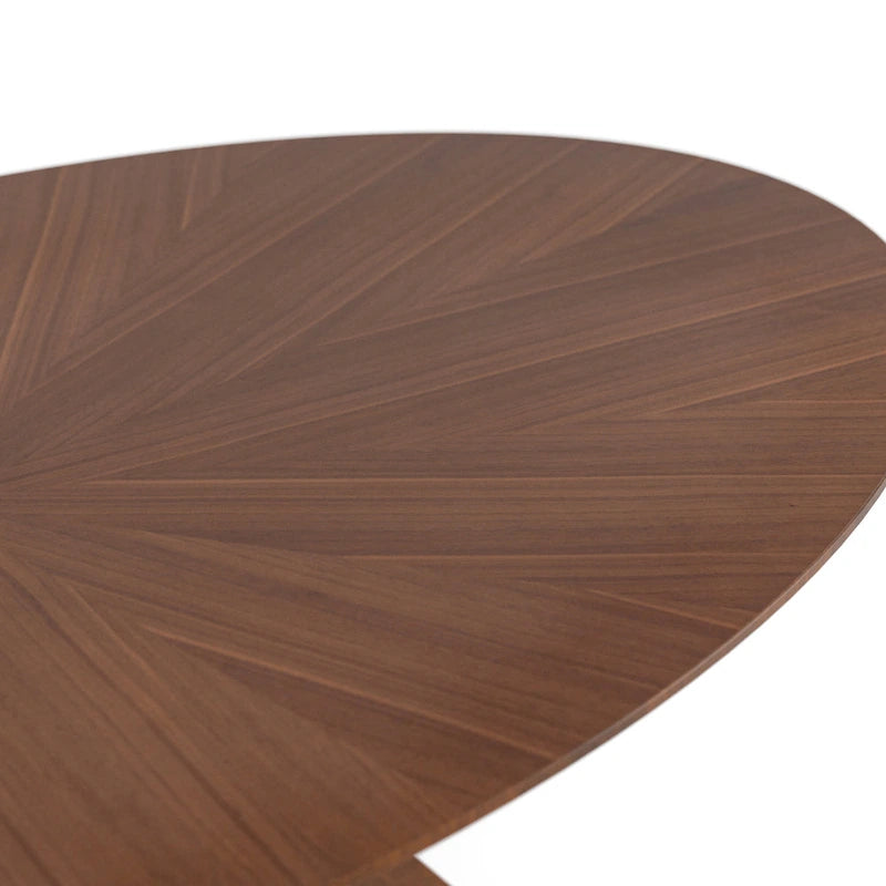 Furniture of America Shaw Mid-century Modern 5-Piece Wood Dining Table Set