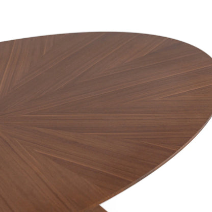 Furniture of America Shaw Mid-century Modern 5-Piece Wood Dining Table Set