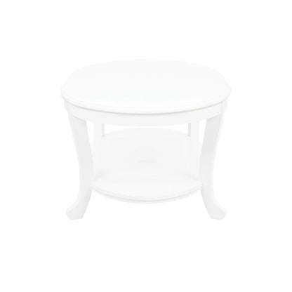 Modena Rusitc White Wood Coffee Table