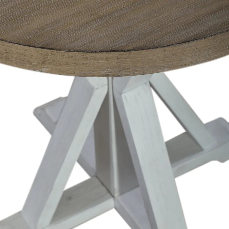 Liberty Furniture Summerville Round End Table for Living Room Accent
