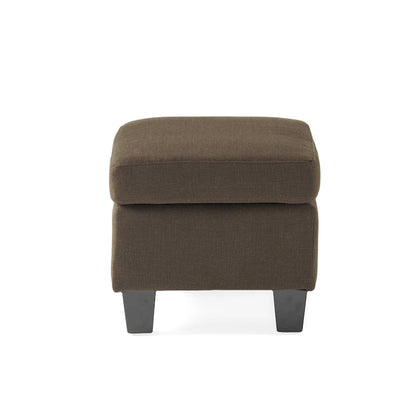 1PCS Fabric Ottoman