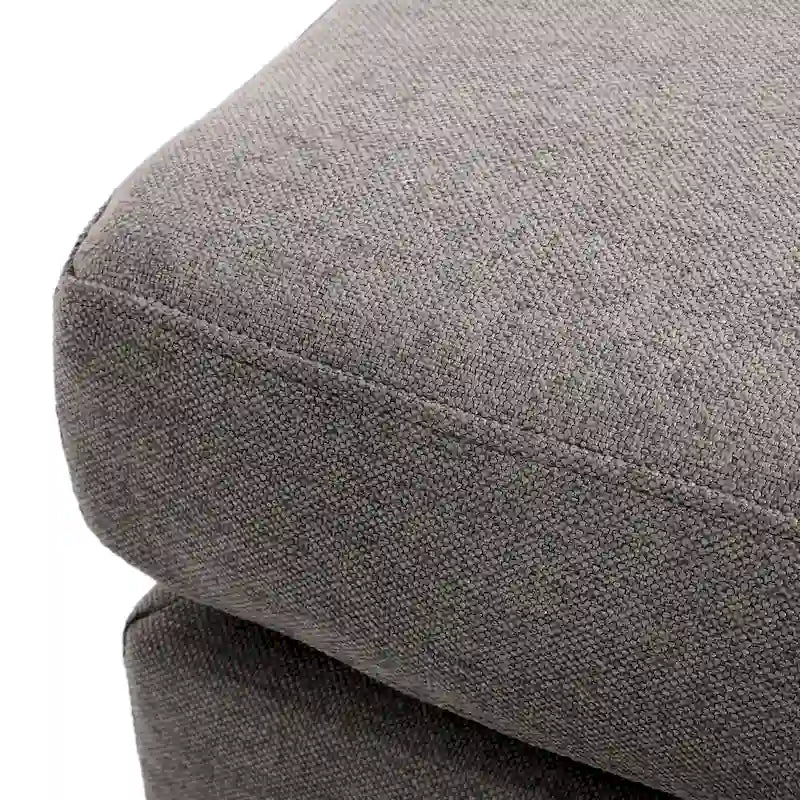 1PCS Fabric Ottoman