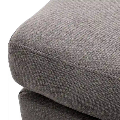 1PCS Fabric Ottoman