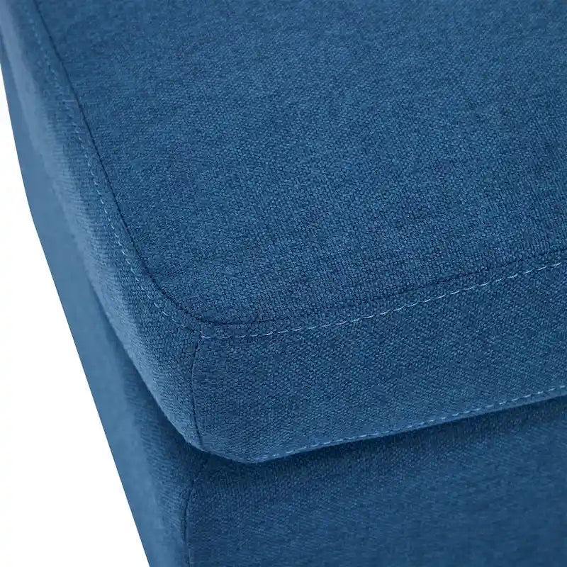 1PCS Fabric Ottoman