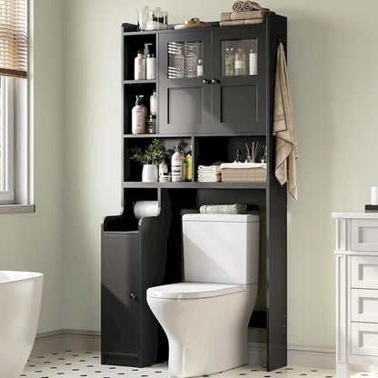 Over The Toilet Bathroom Storage Cabinet Toilet Storage Shelves
