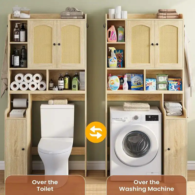 Over The Toilet Bathroom Storage Cabinet Toilet Storage Shelves