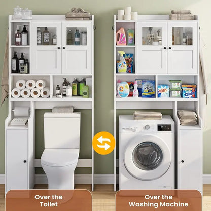 Over The Toilet Bathroom Storage Cabinet Toilet Storage Shelves