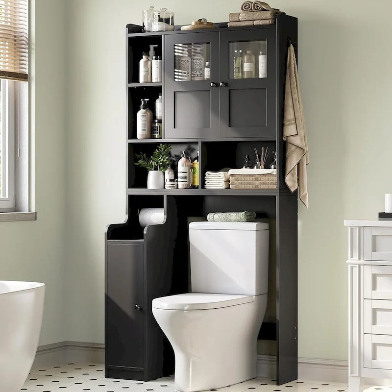 Over The Toilet Bathroom Storage Cabinet Toilet Storage Shelves