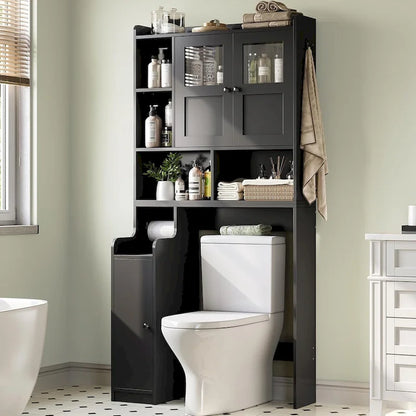 Over The Toilet Bathroom Storage Cabinet Toilet Storage Shelves