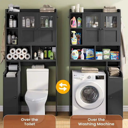 Over The Toilet Bathroom Storage Cabinet Toilet Storage Shelves