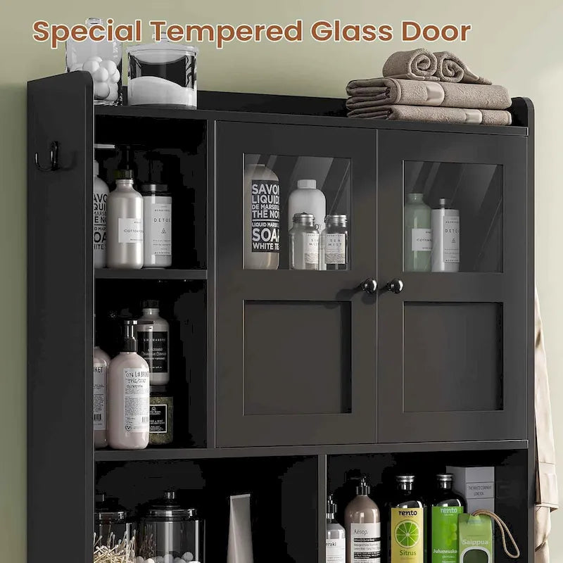 Over The Toilet Bathroom Storage Cabinet Toilet Storage Shelves