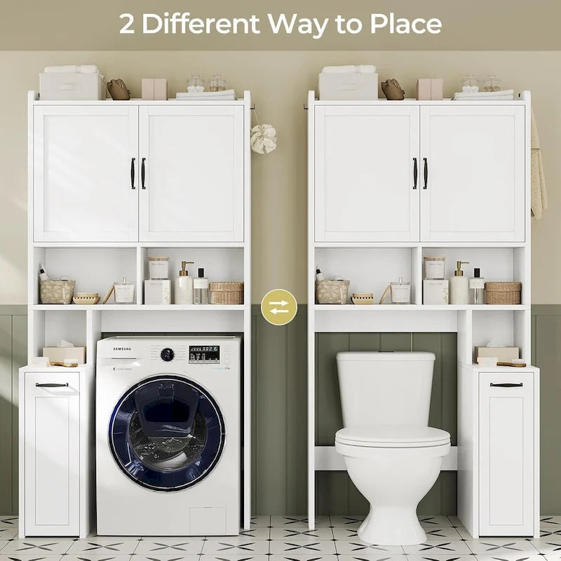 Over The Toilet Bathroom Storage Cabinet Toilet Storage Shelves