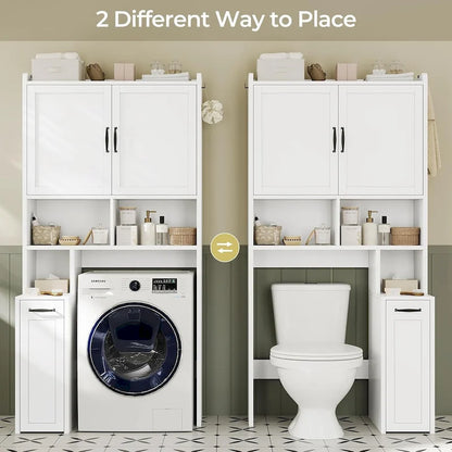 Over The Toilet Bathroom Storage Cabinet Toilet Storage Shelves